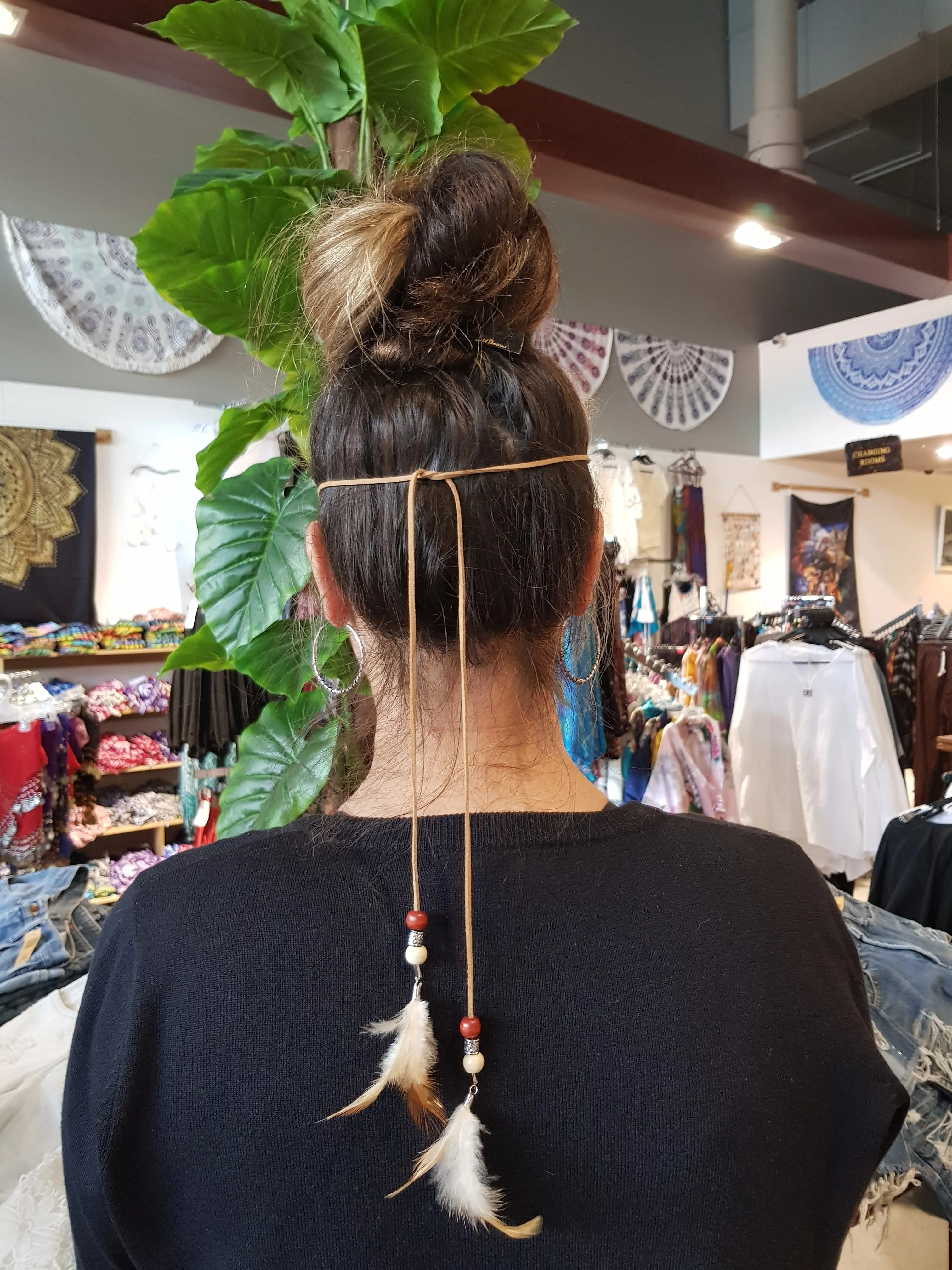 Feather Wrap Headbands