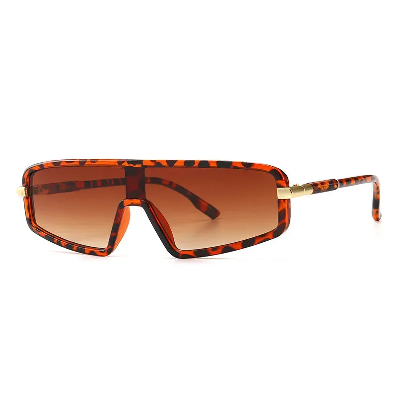 Flat Top Mirror Sunglasses