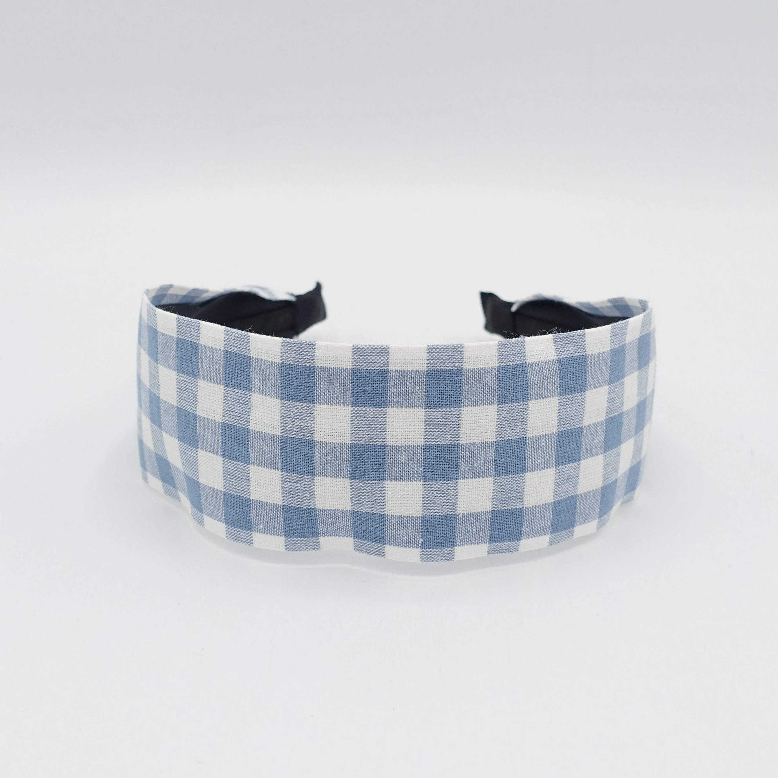 gingham headband plain hairband causal hair accessory for women