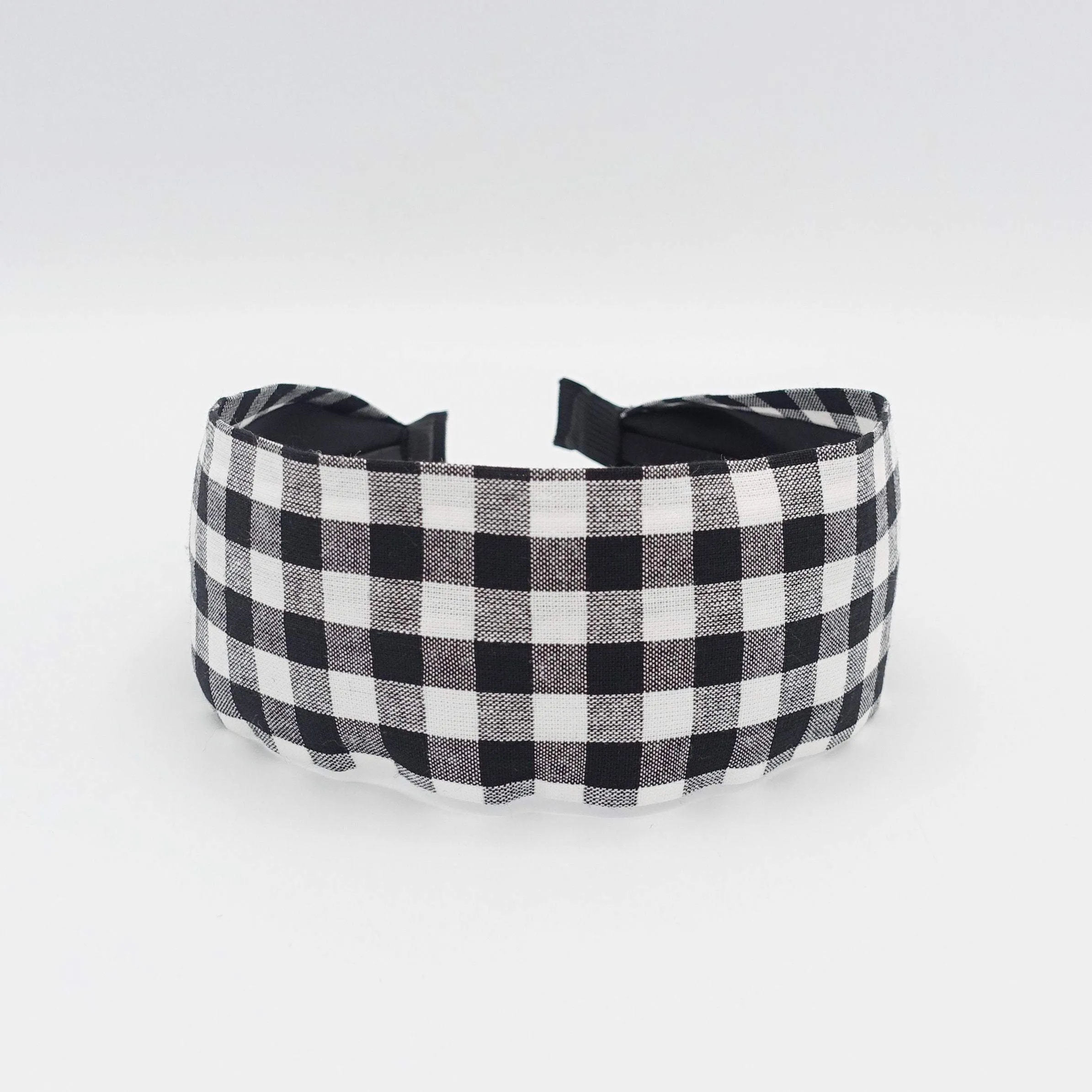 gingham headband plain hairband causal hair accessory for women