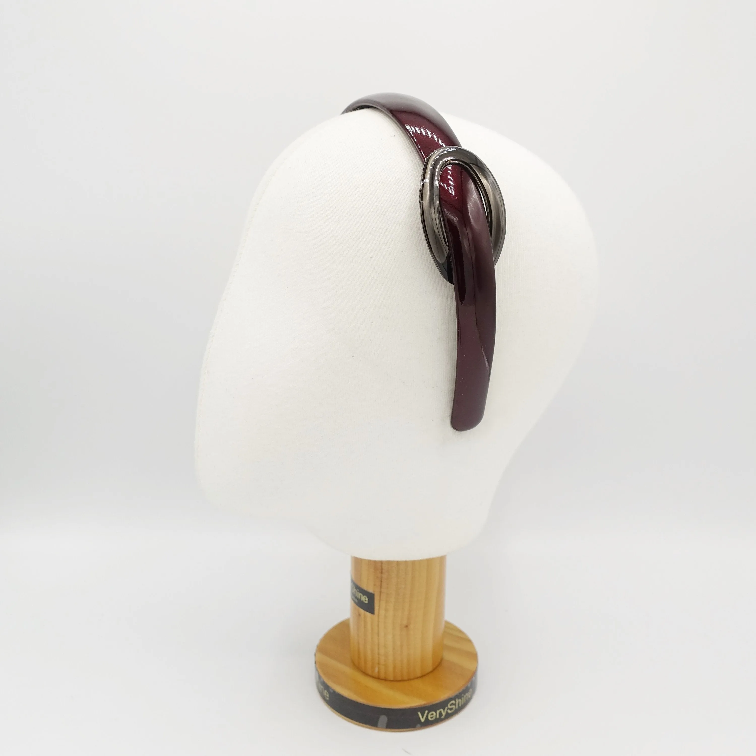 gloss coated medium fashion headband