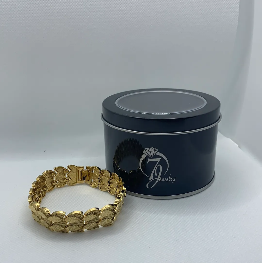 Gold plated bracelet