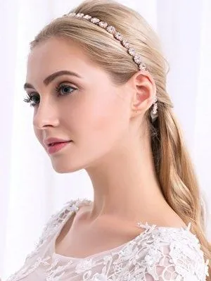 Gorgeous Sparkling and Beautiful Slender Crystal Bridal Headband