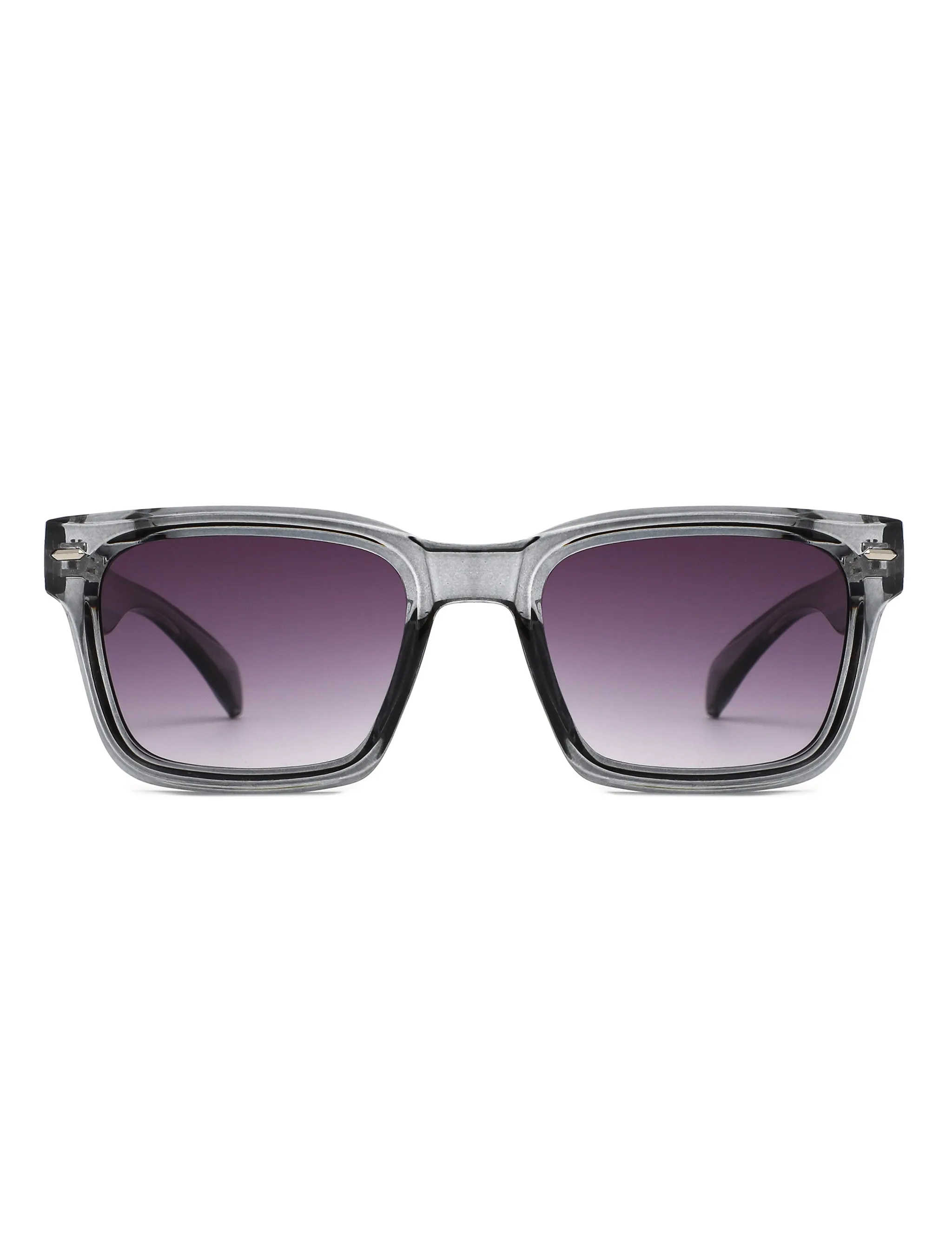 Greuqua - Vintage Square Flat-Top Sunglasses