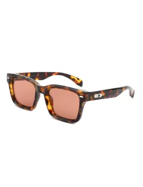 Greuqua - Vintage Square Flat-Top Sunglasses