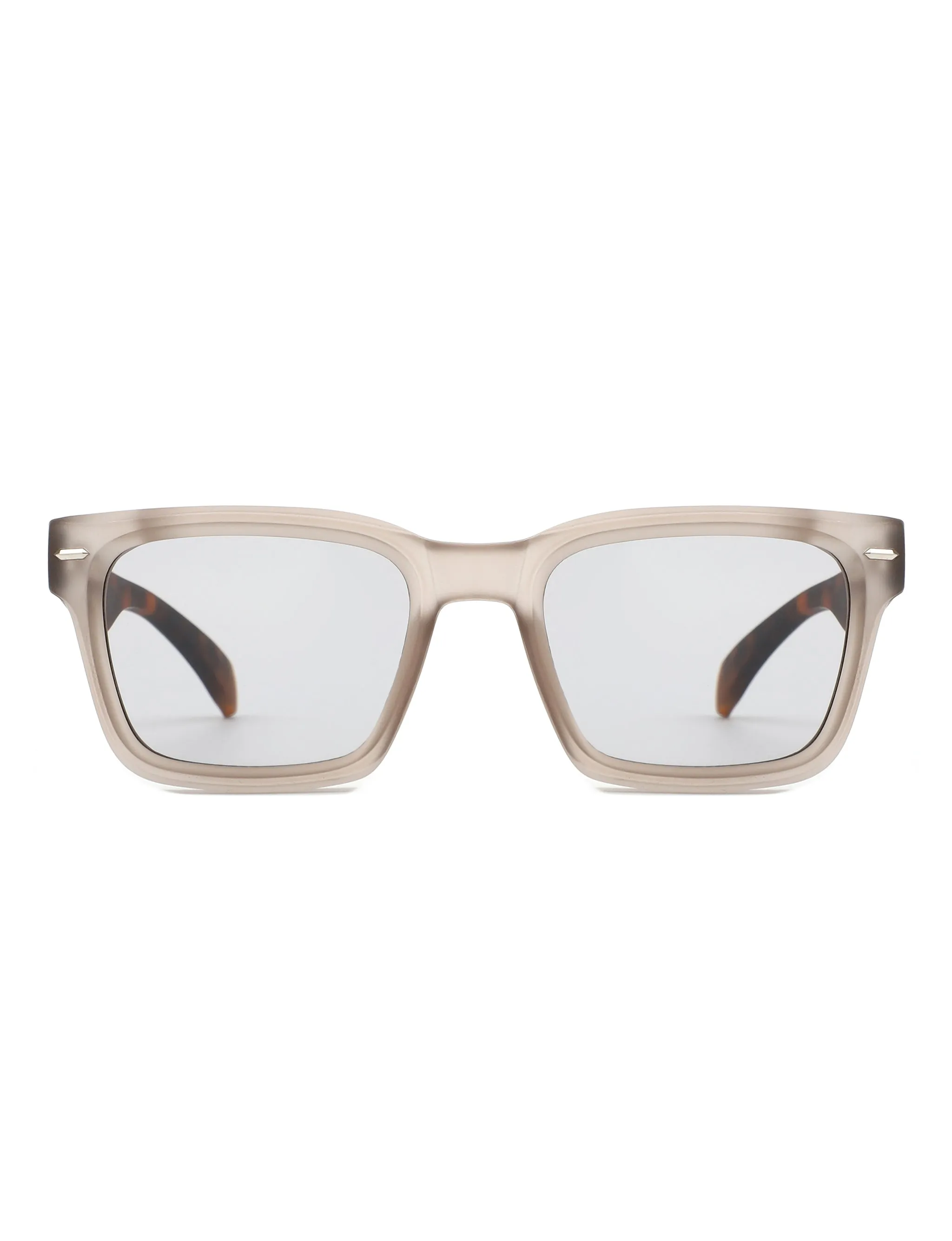 Greuqua - Vintage Square Flat-Top Sunglasses