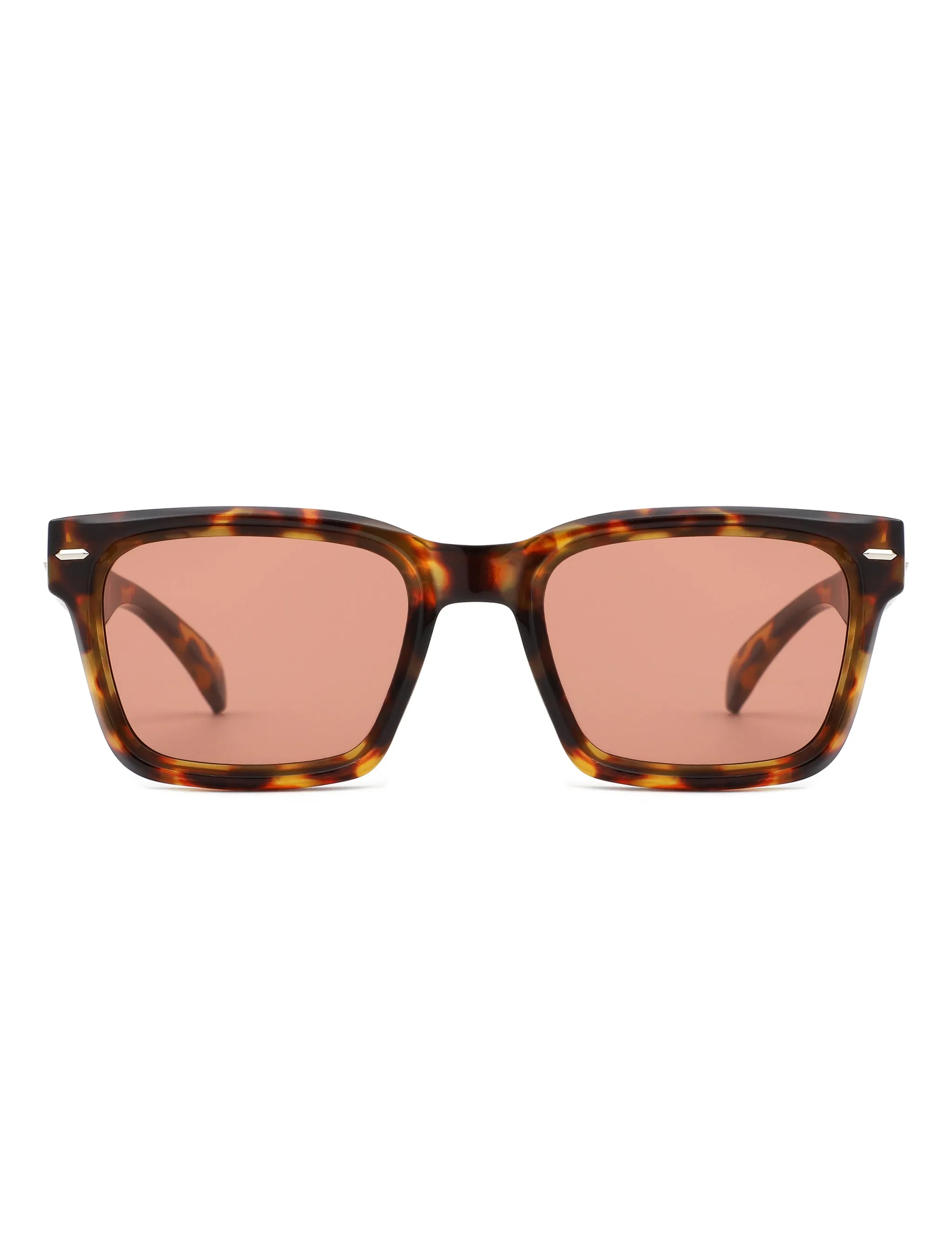 Greuqua - Vintage Square Flat-Top Sunglasses