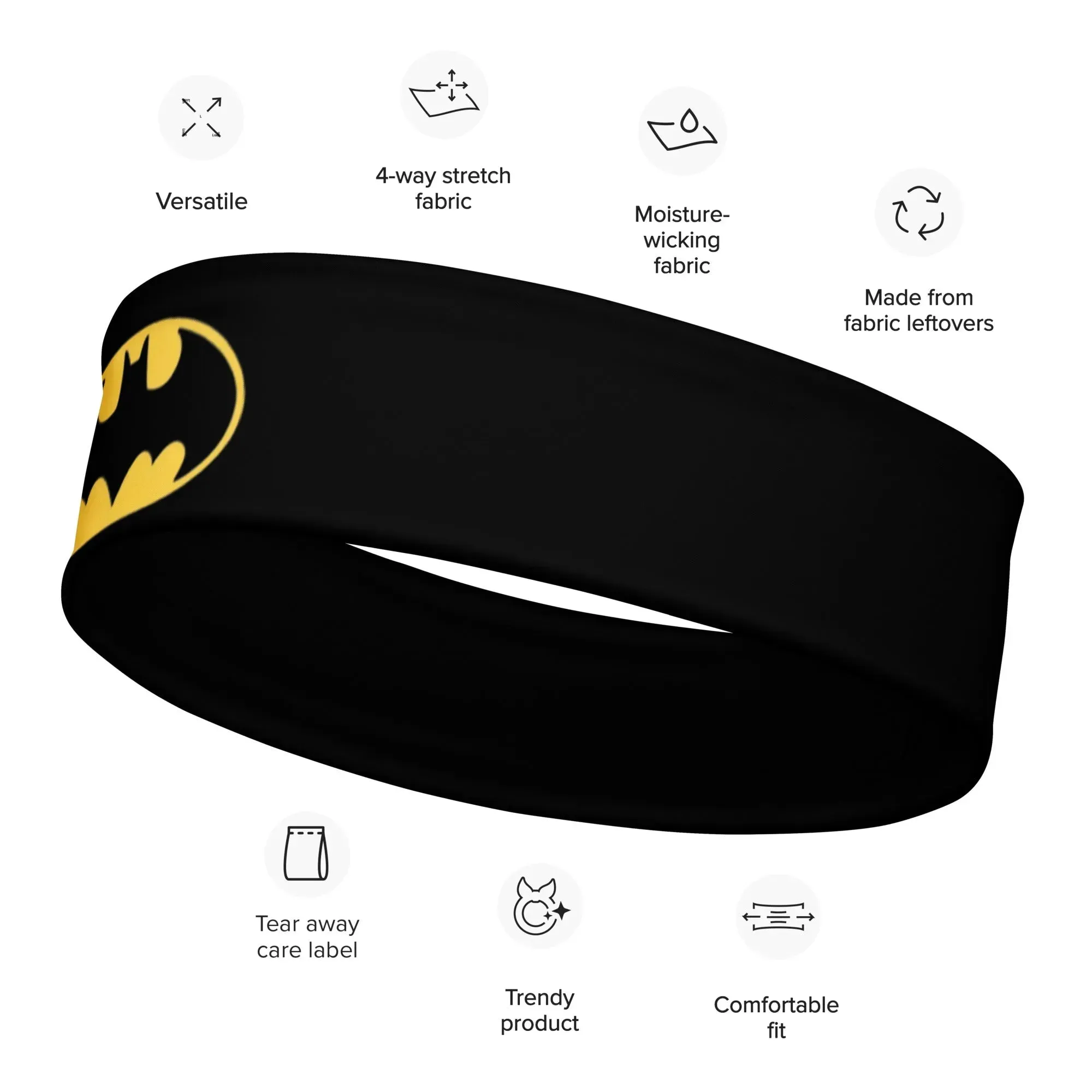 Halloween Super Hero Quick Dry Sports Headband