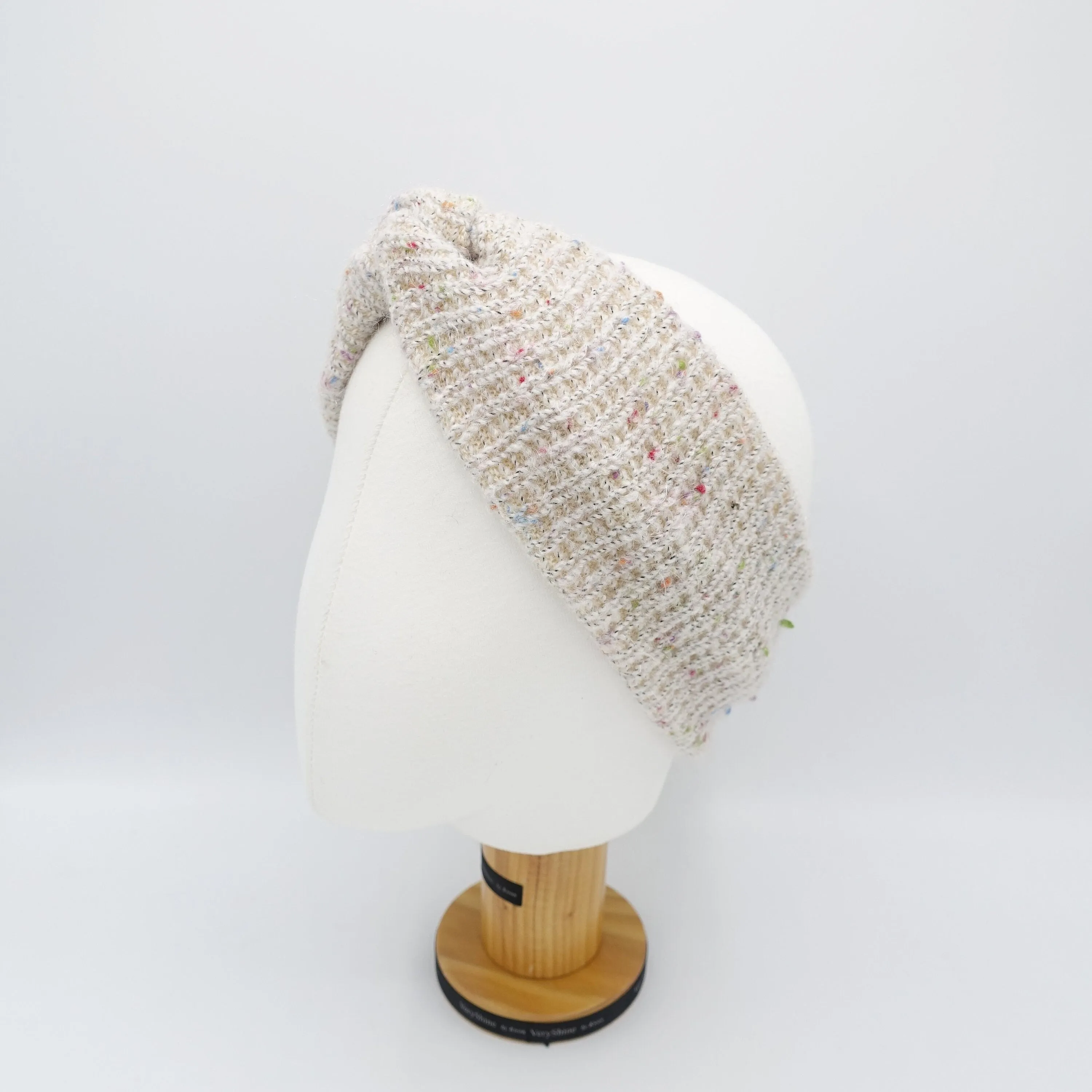 heathered knit headband turban hair accessory Fall Winter hair accessory for women