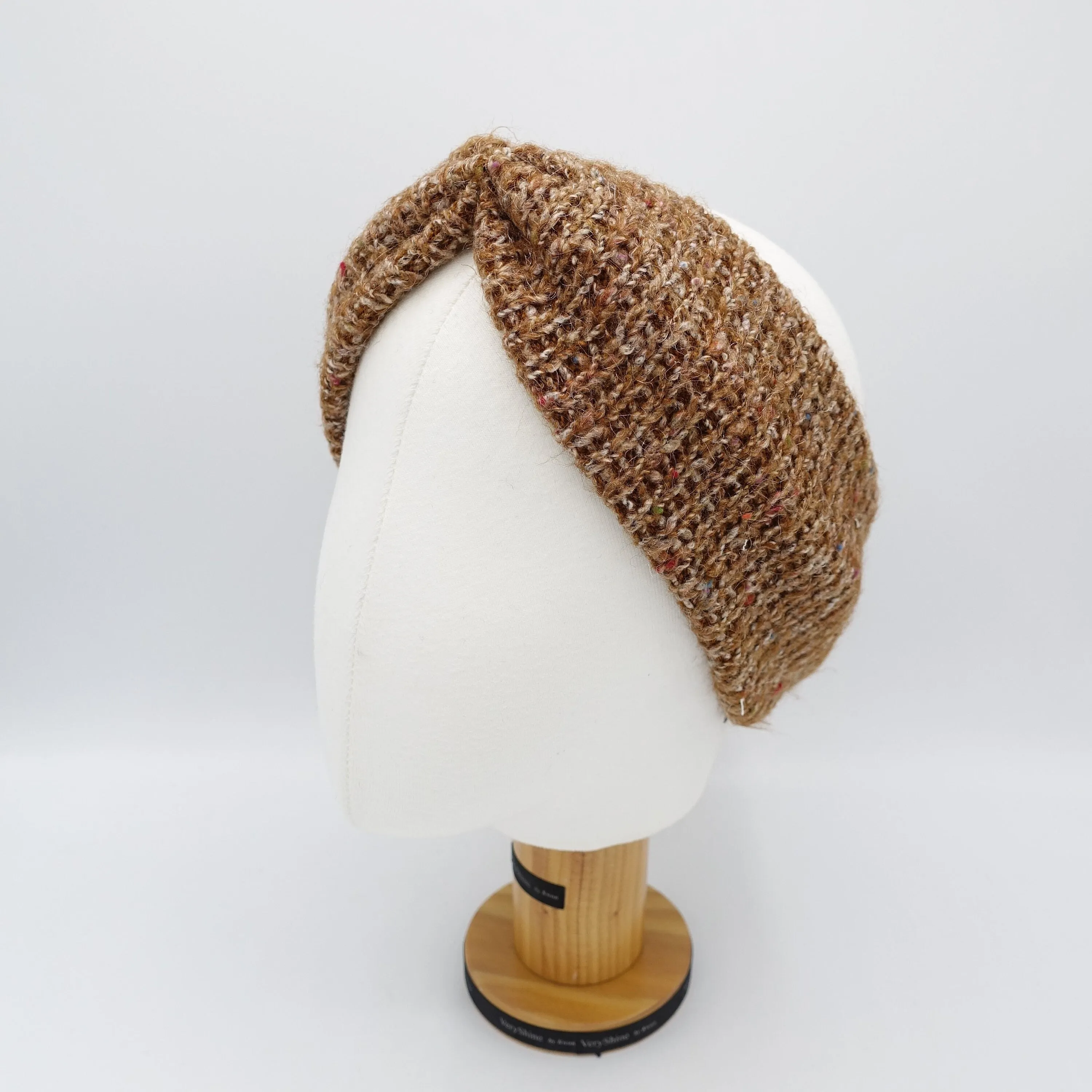 heathered knit headband turban hair accessory Fall Winter hair accessory for women