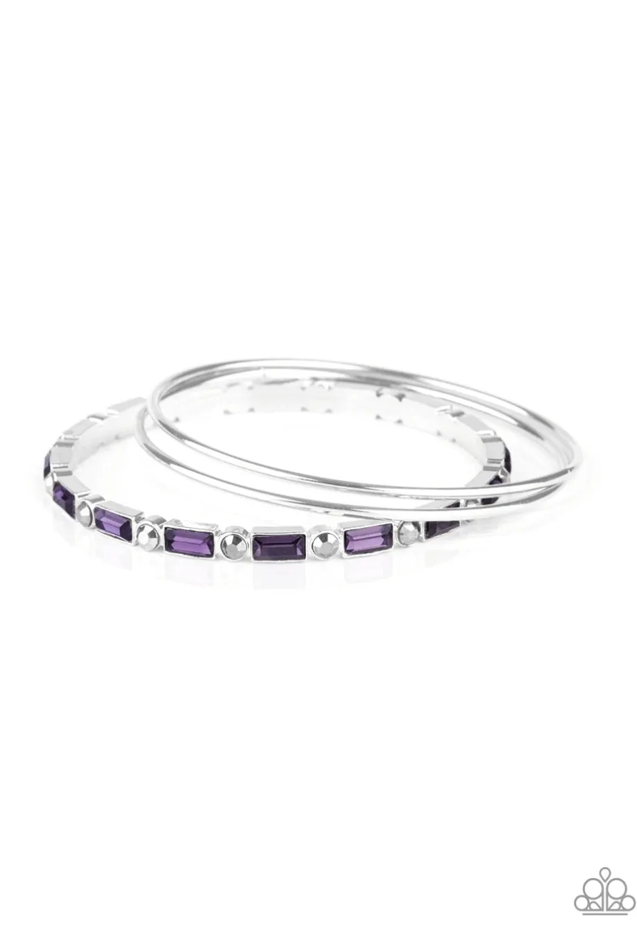 HEIR Toss Purple Bracelet - Paparazzi Accessories