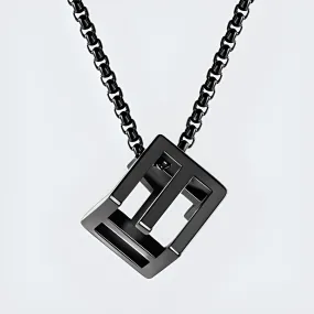 Hollow Cube Necklace