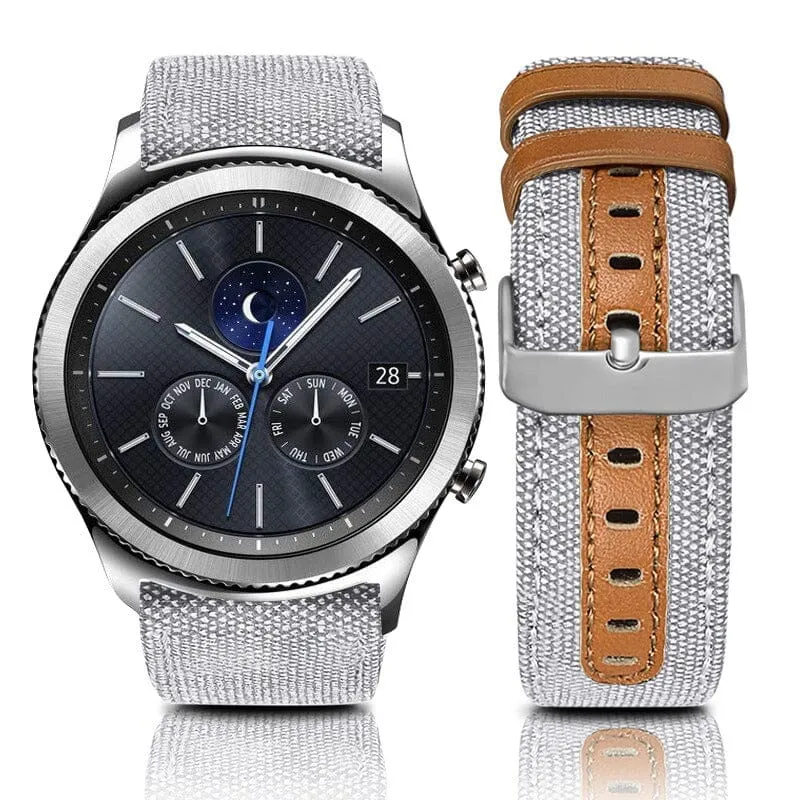 Huawei Watch GT 5 Pro 46mm Denim & Leather Watch Straps