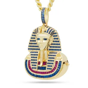 Iced Secret Stash King Tut Necklace