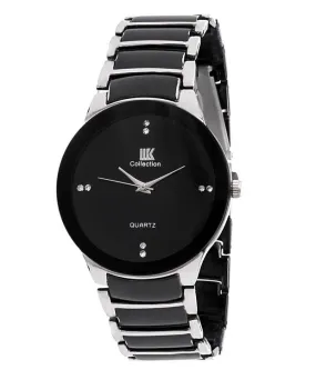 IIK COLLECTION Black Metal Analog Watch