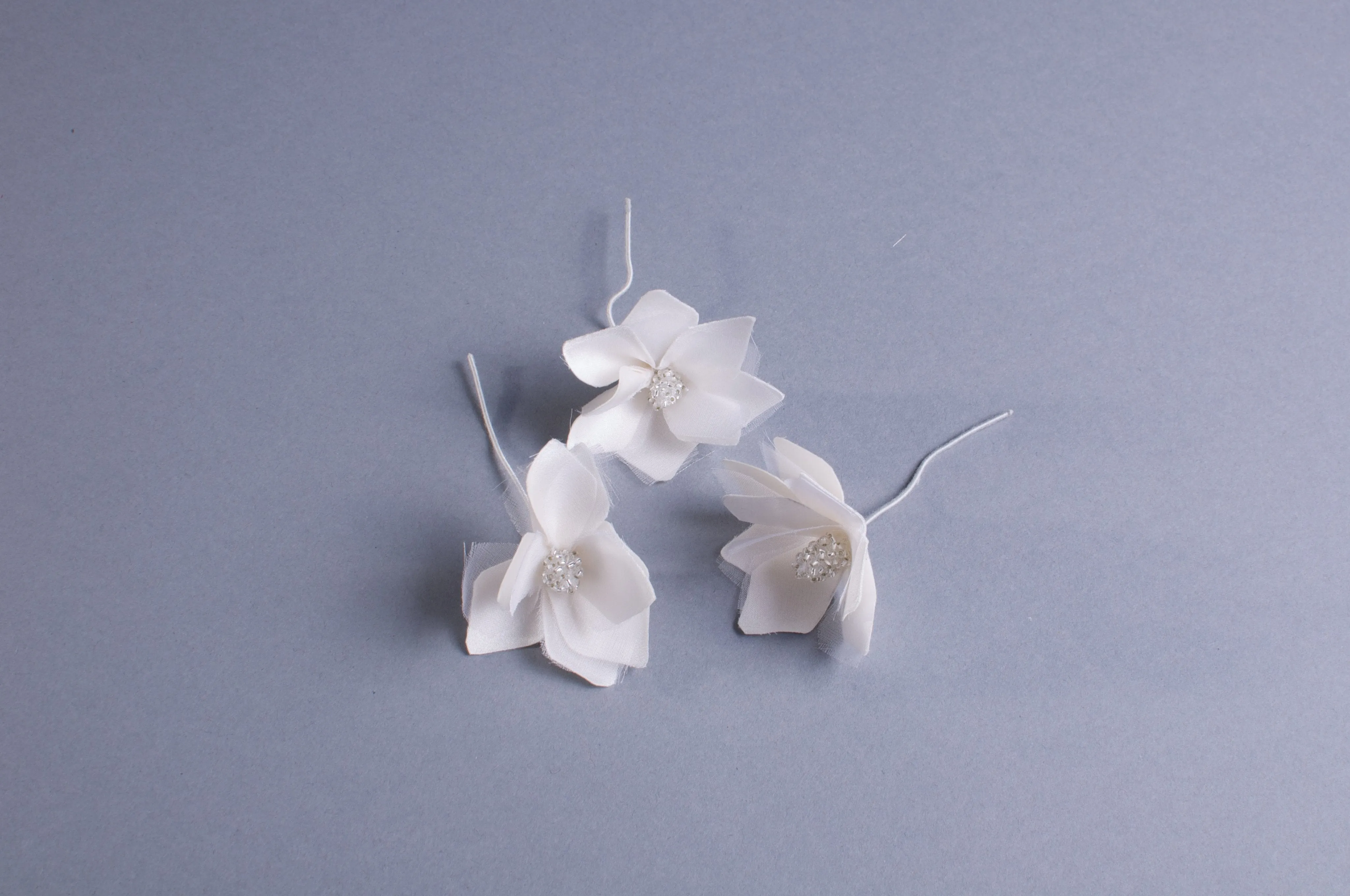 Isabella: Silk Flower Pins