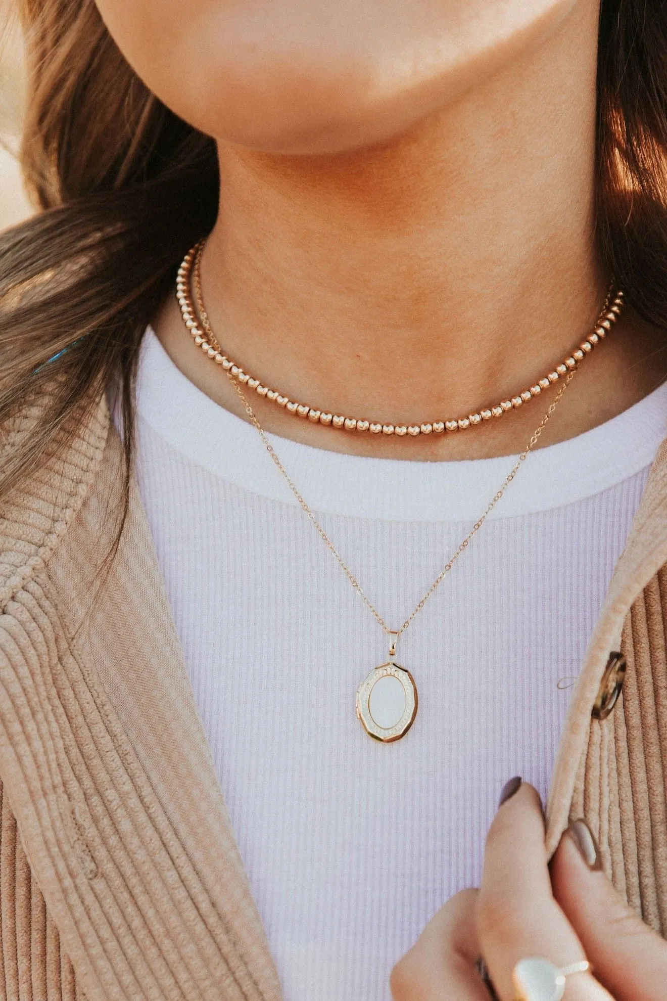 Isabelle Locket Necklace