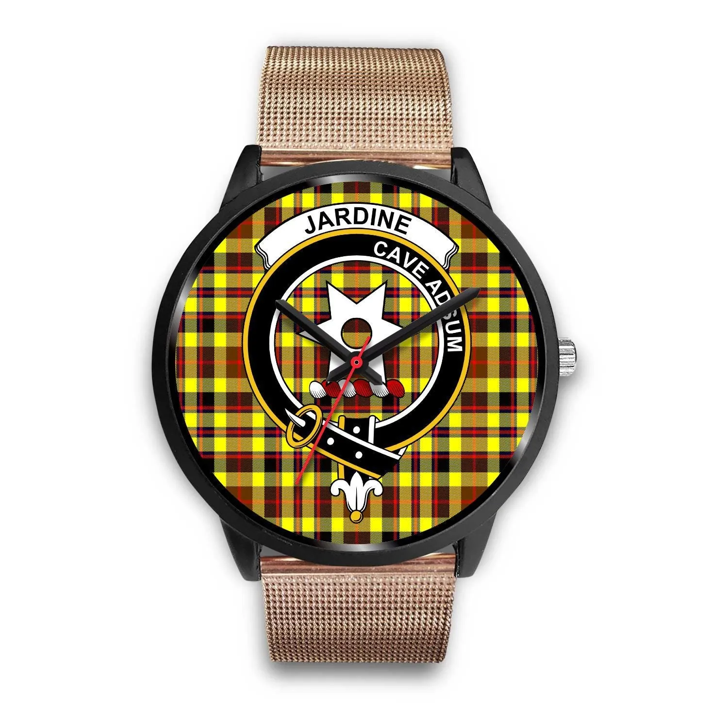 Jardine Clan Badge Tartan Black Watch