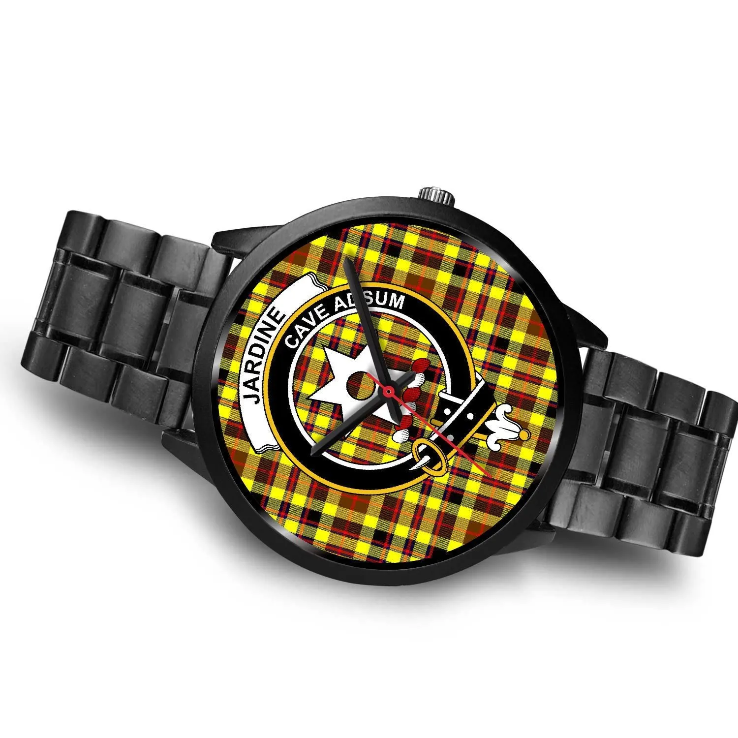 Jardine Clan Badge Tartan Black Watch