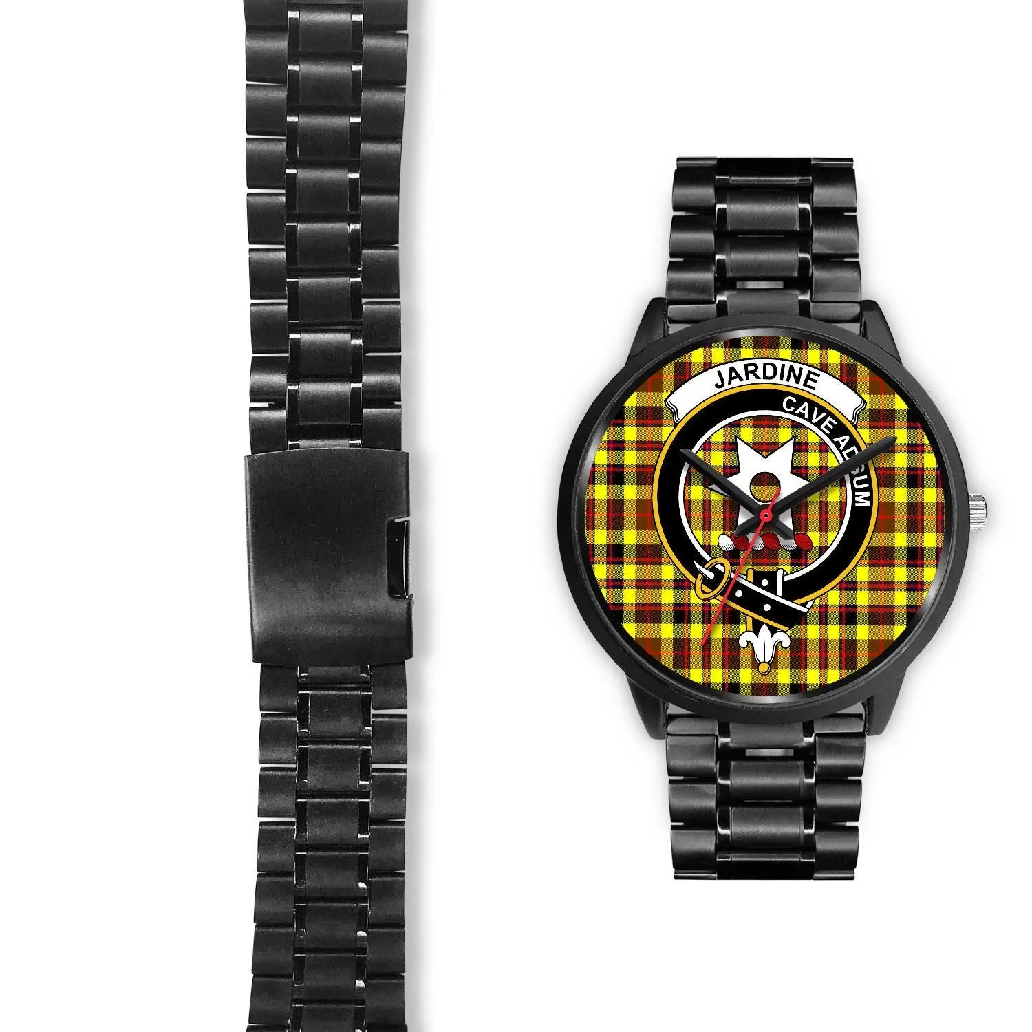 Jardine Clan Badge Tartan Black Watch