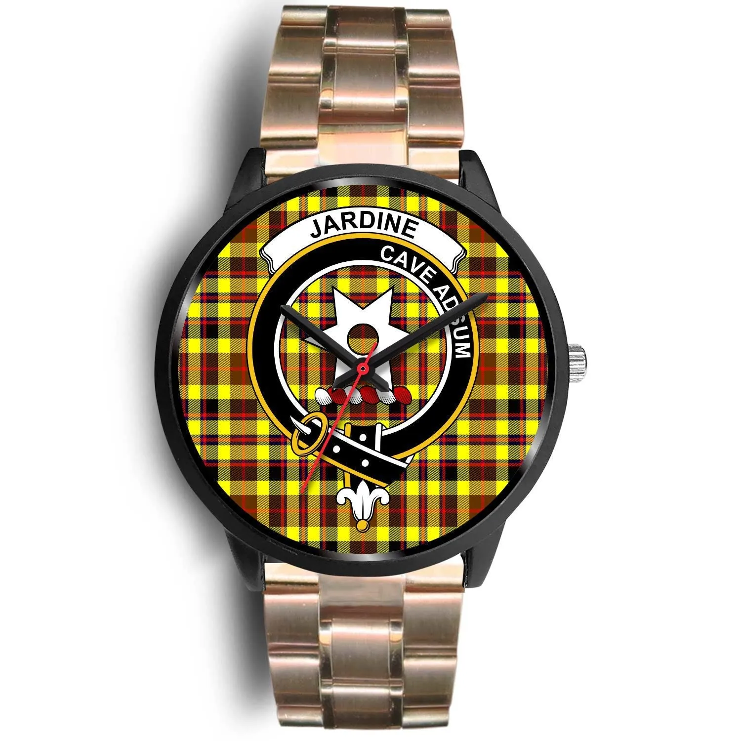 Jardine Clan Badge Tartan Black Watch