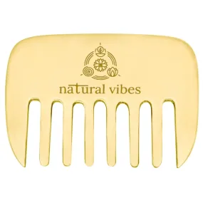 Kansa Hair Comb for Hair Fall, Growth, Circulation & Stress Relief