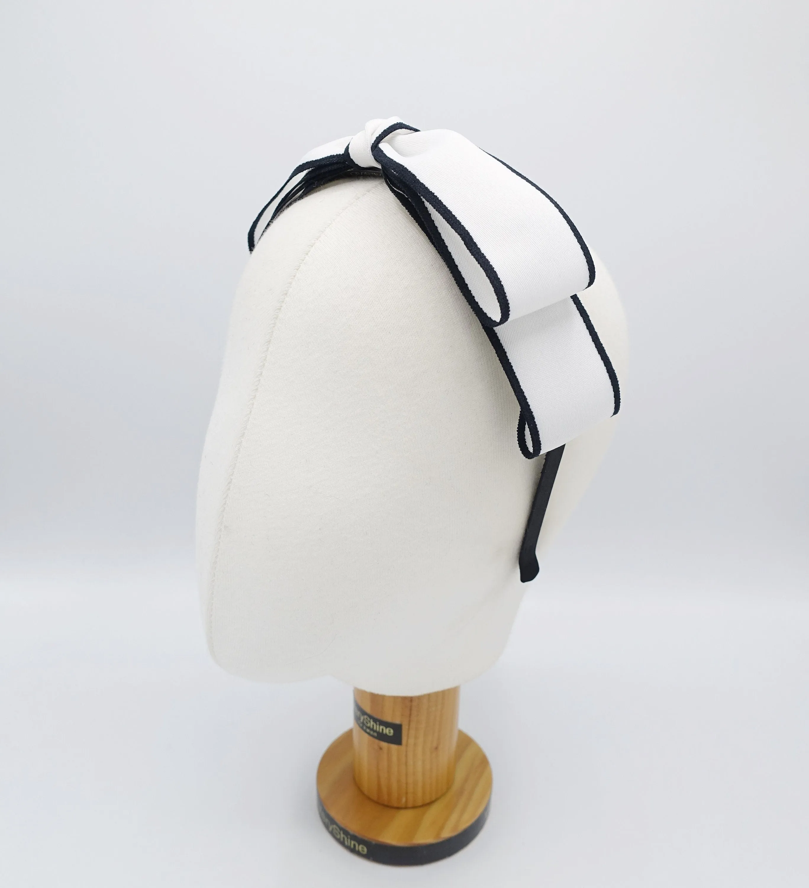 layered bow headband, narrow bow headband, hair bow shop for women