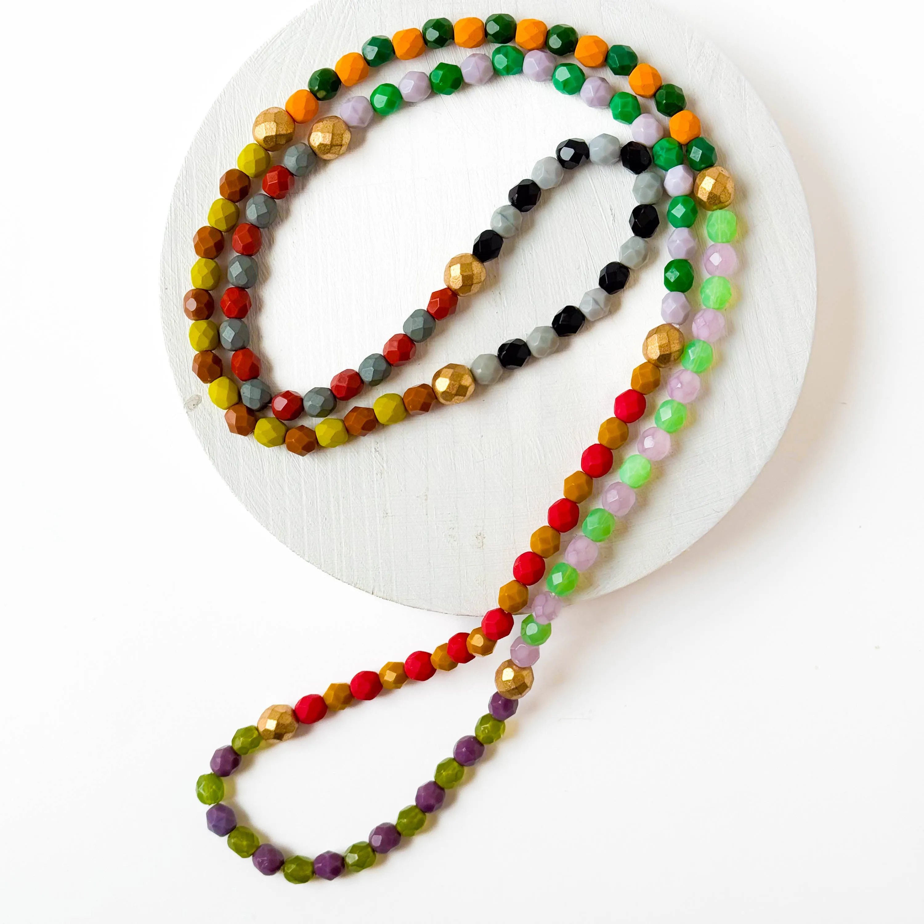 Long Bead Necklace