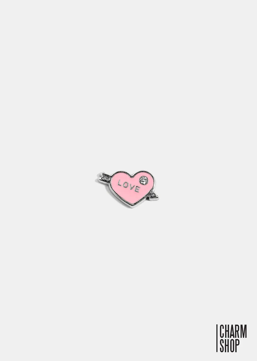 Love Heart Locket Charm