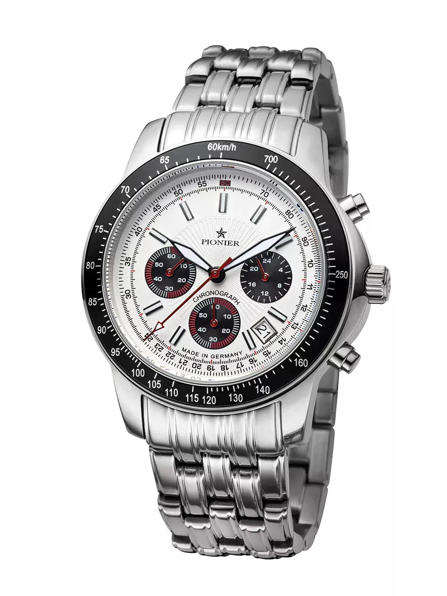 Made in Germany Chronograph - Tirona Pionier - GM-550-7 | Silver |