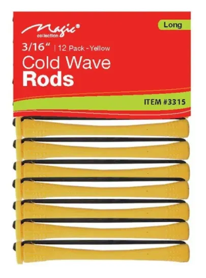 MAGIC COLLECTION COLD WAVE RODS 3/16" 12 PIECES