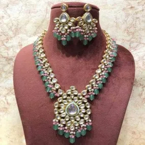 Meena Kundan Pendant Necklace