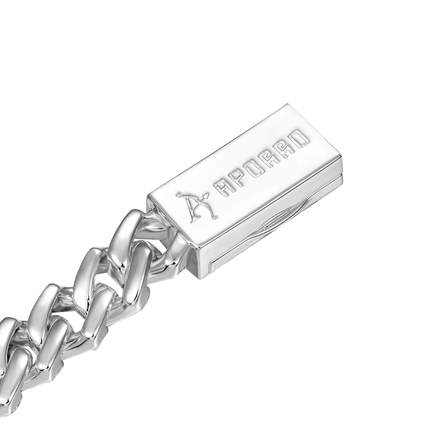 Moissanite Emerald Cut Prong Cuban Link Bracelet