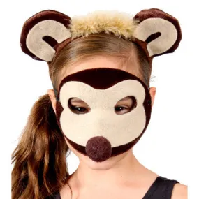 Monkey Mask and Headband Set