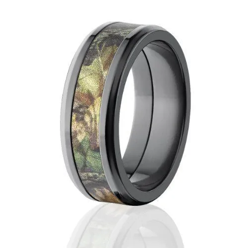 Mossy Oak Rings, New Breakup Camouflage Wedding Bands