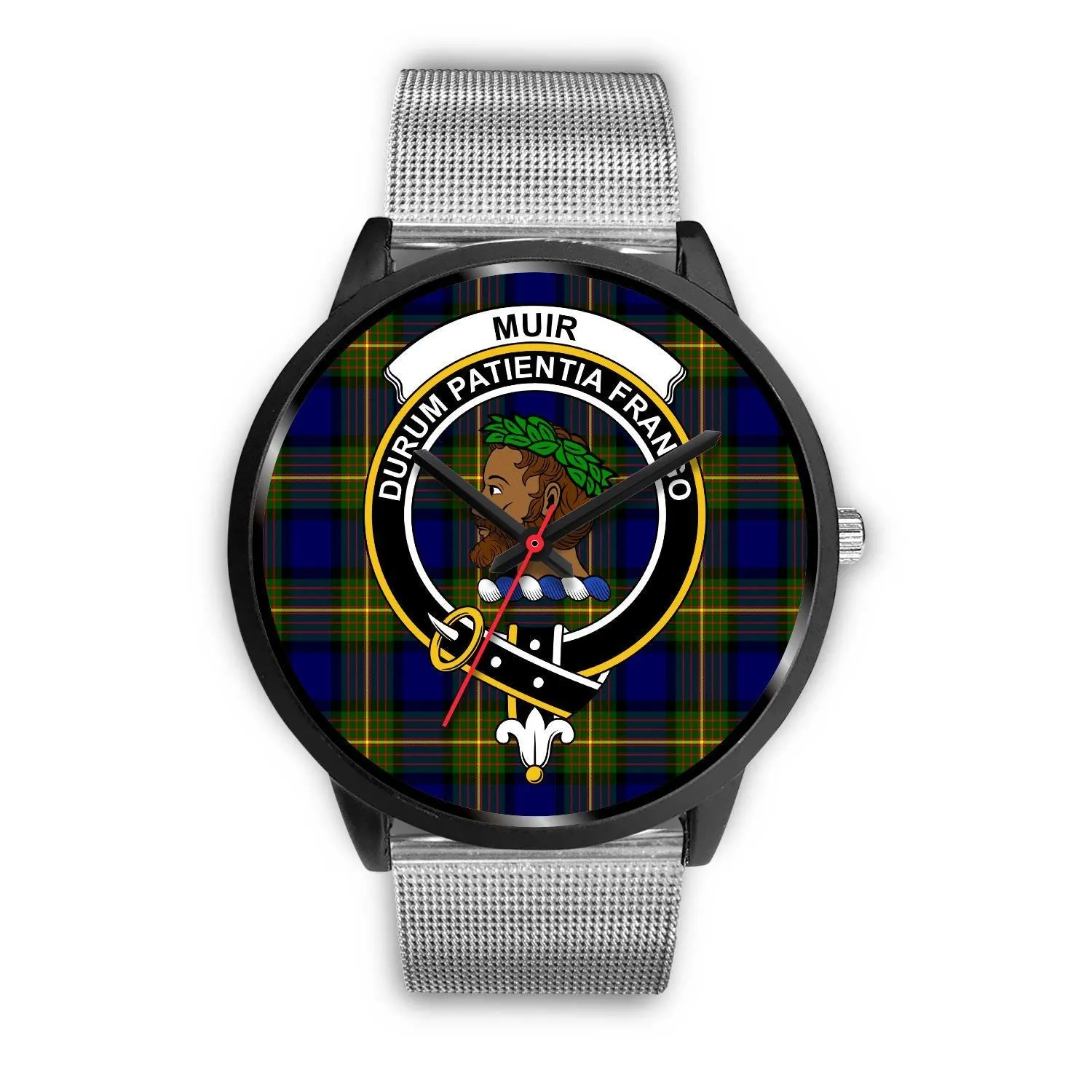 Muir Clan Badge Tartan Black Watch