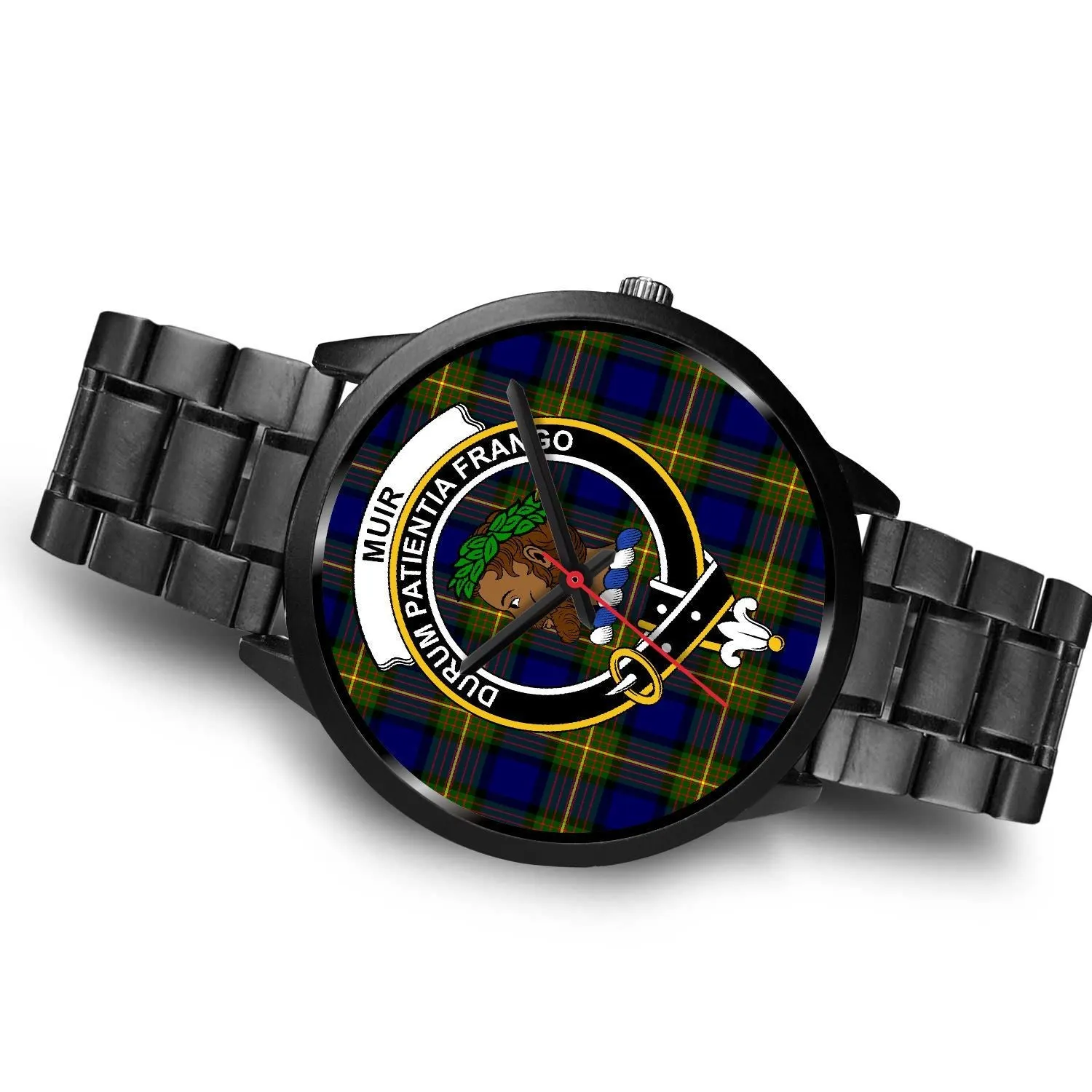 Muir Clan Badge Tartan Black Watch