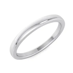 Naples - 3mm Plain Wedding Band