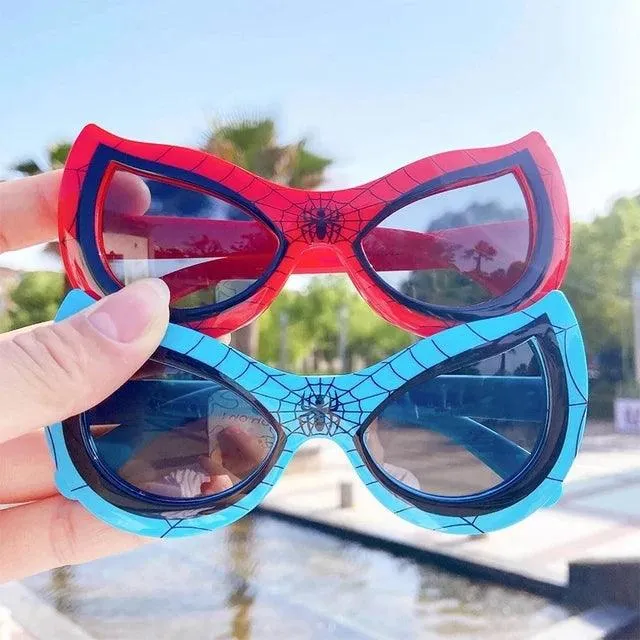 NEW Disney Spiderman Sunglasses - Cute Anime Spider Cartoon Fashion Gifts for Kids | Giggly Groves