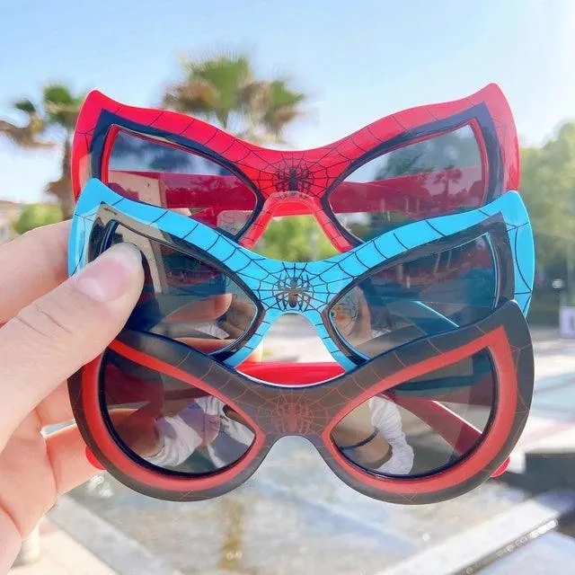 NEW Disney Spiderman Sunglasses - Cute Anime Spider Cartoon Fashion Gifts for Kids | Giggly Groves