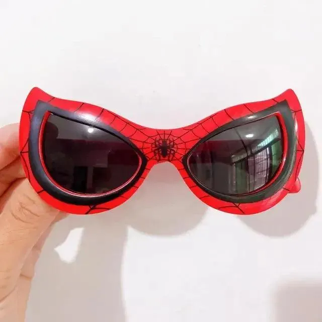 NEW Disney Spiderman Sunglasses - Cute Anime Spider Cartoon Fashion Gifts for Kids | Giggly Groves