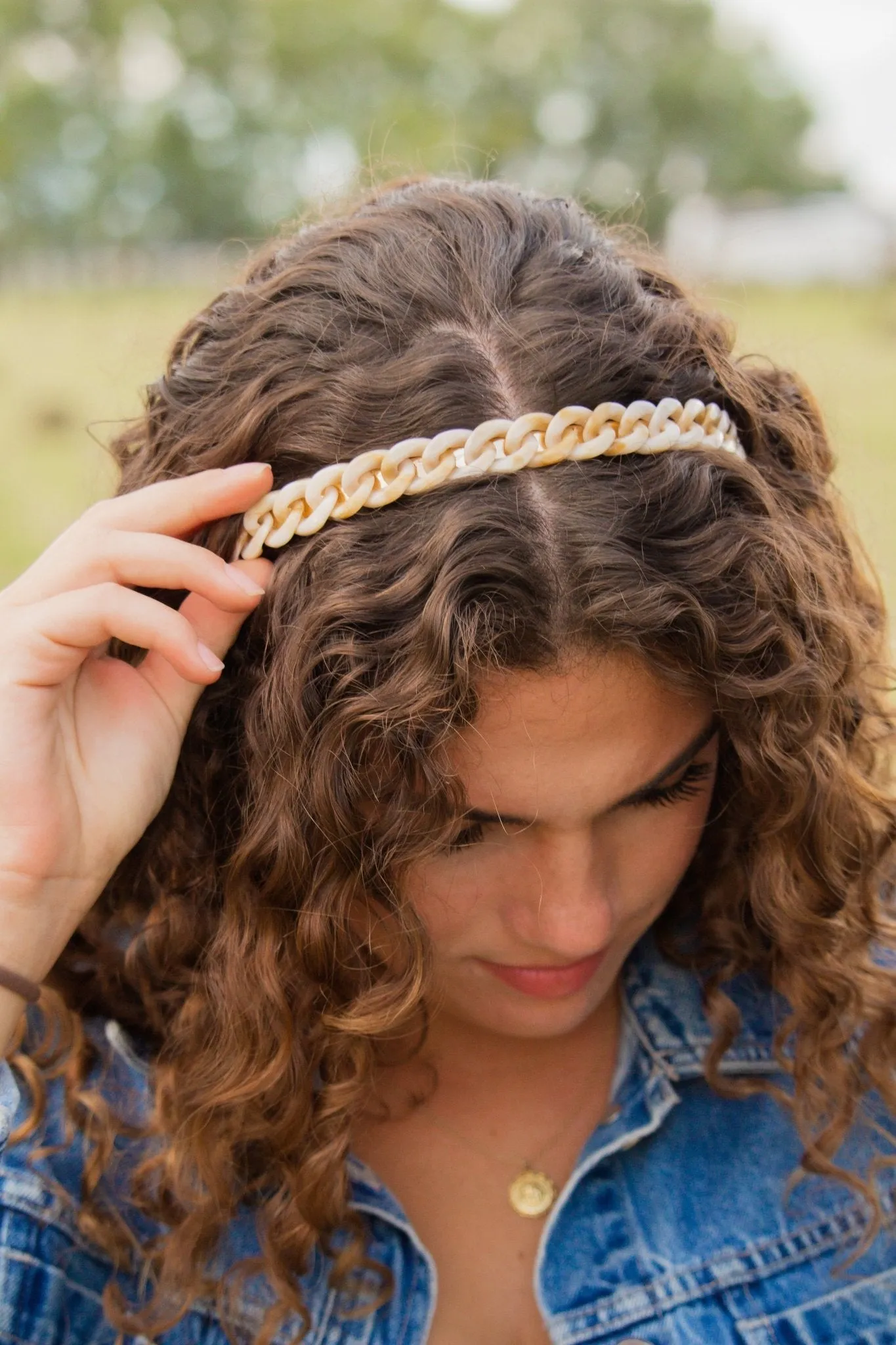 Obsessed Marble Link Headband