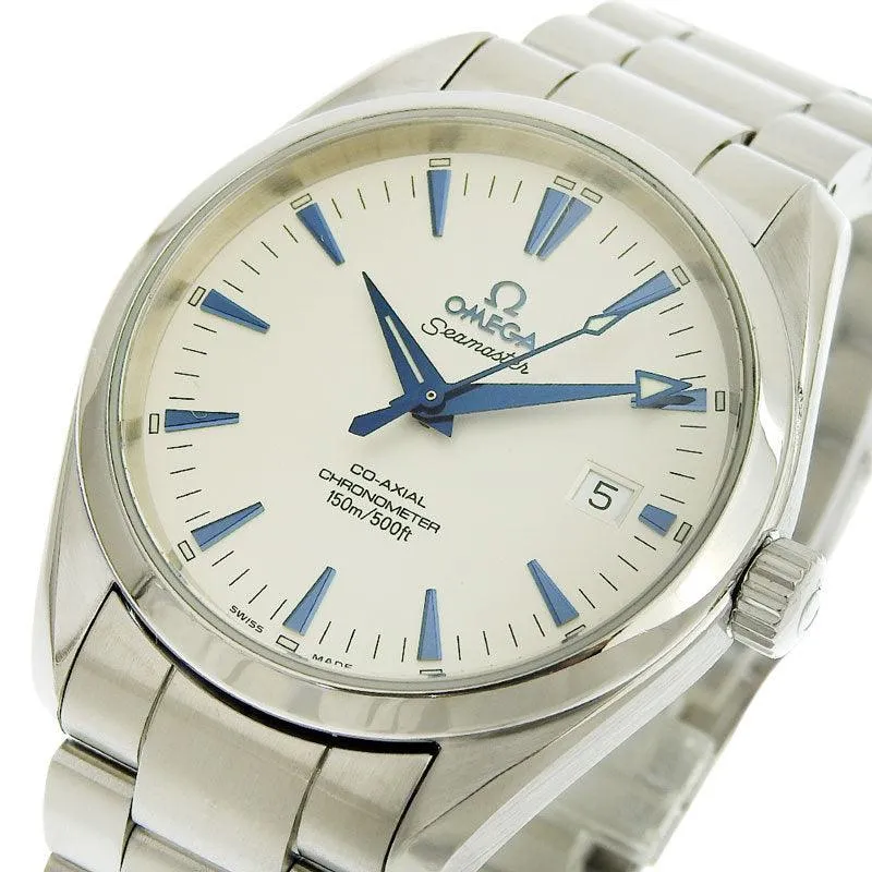 Omega Seamaster Aqua Terra Co-Axial Men's Automatic Watch SS Silver Dial 2503.33 Used New Arrival OW0411