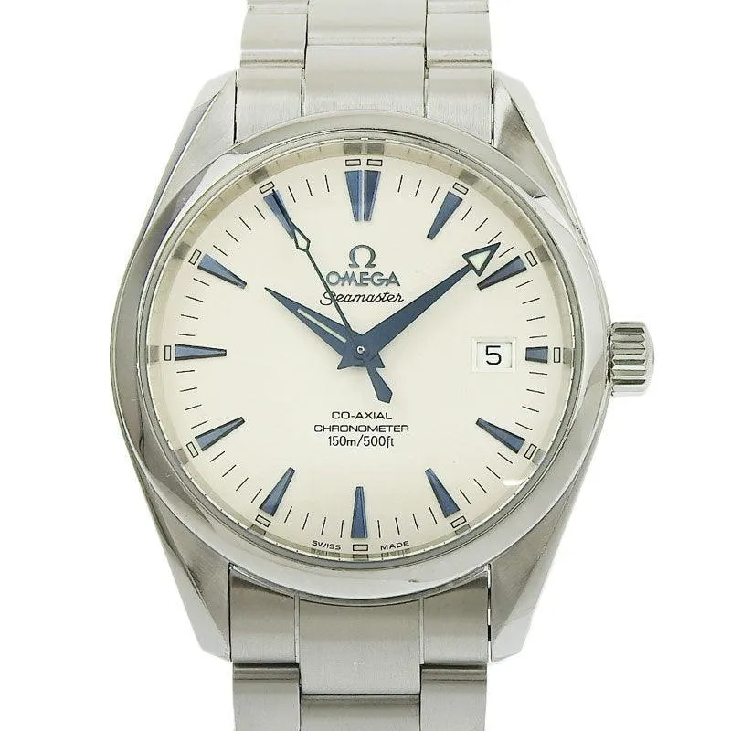 Omega Seamaster Aqua Terra Co-Axial Men's Automatic Watch SS Silver Dial 2503.33 Used New Arrival OW0411