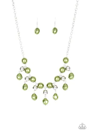 Paparazzi Necklace ~ Queen Of The Gala - Green