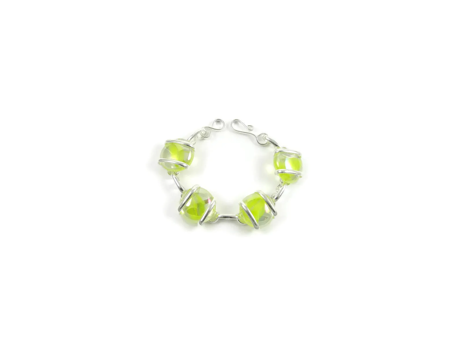 Parallel Bracelet - Yellow Stripe