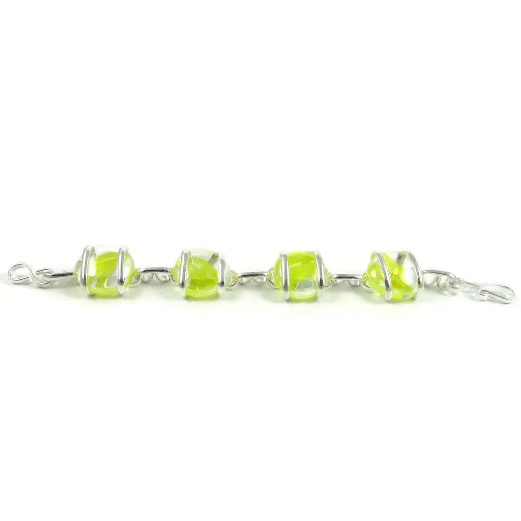 Parallel Bracelet - Yellow Stripe