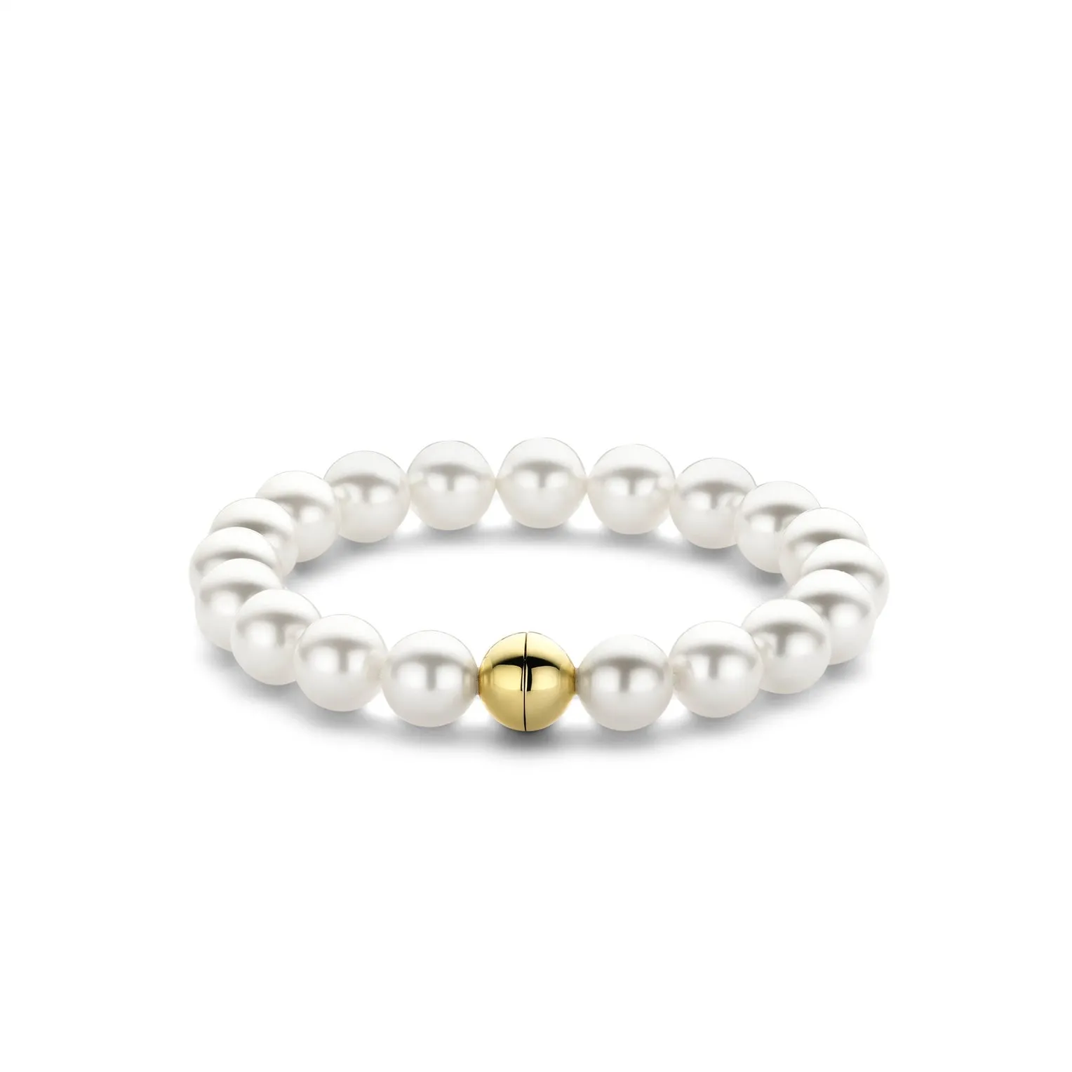 Pearl Bracelet & Gold Filled Bead Ti Sento Milano