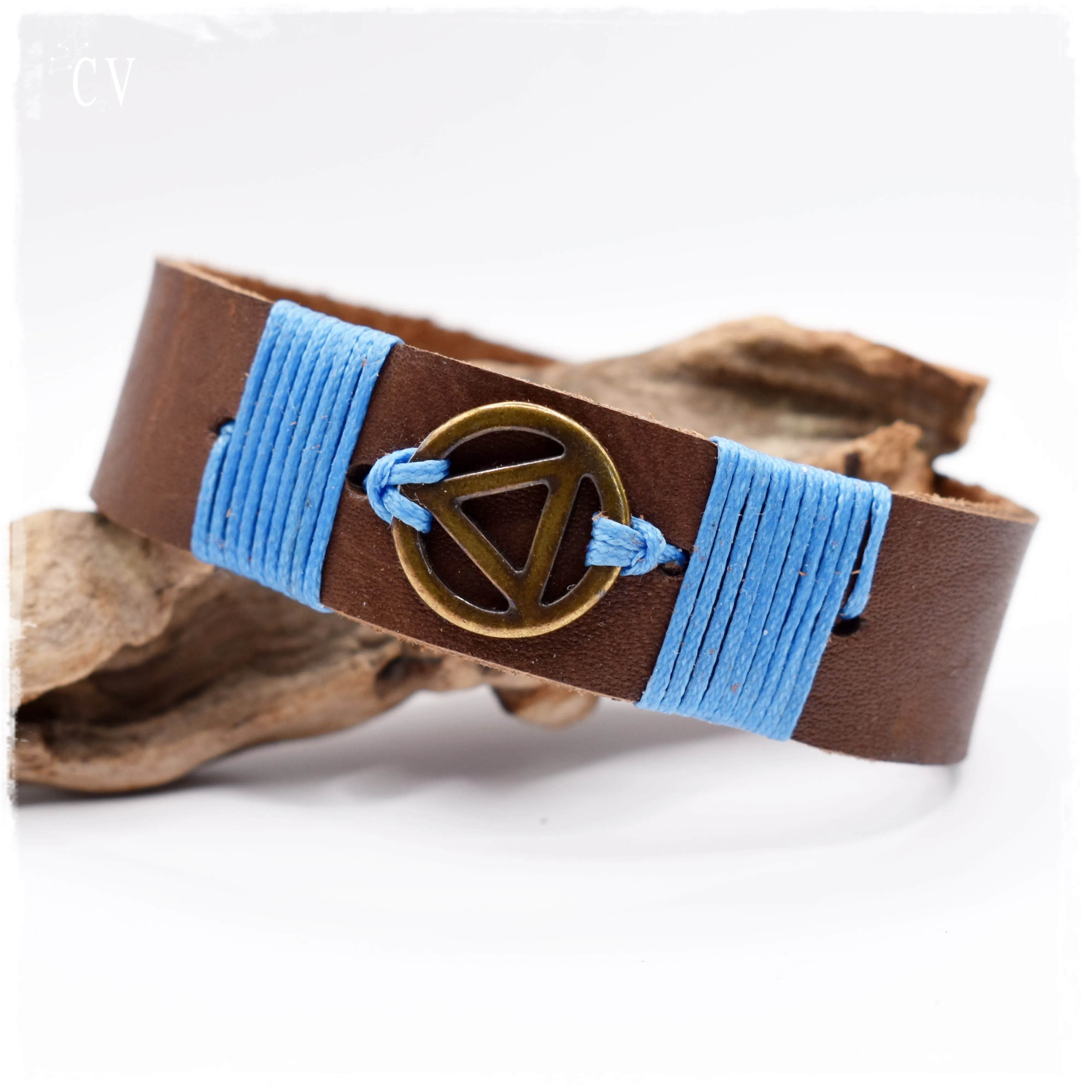 Personalized Recovery Leather Bracelet