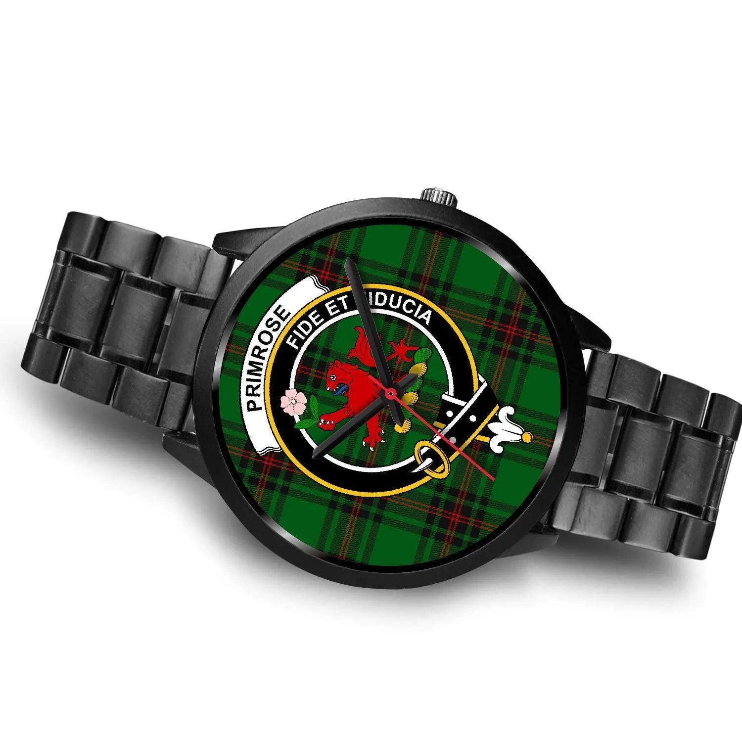 Primrose Clan Badge Tartan Black Watch